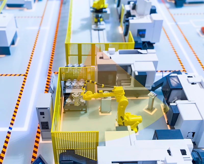 机械臂安全区域防护