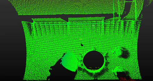 原油装车项目点云